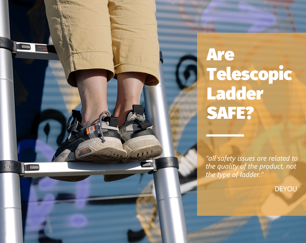 Les échelles télescopiques sont-elles sûres ?